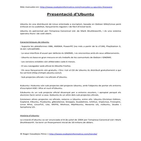 Distribucions linux | ODP