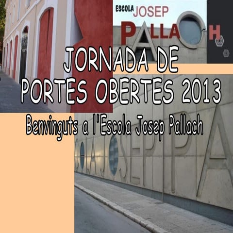 Presentació pec portes obertes