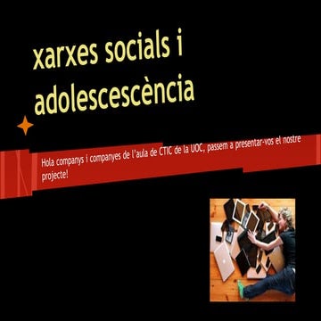 Presentació projecte teenagers 2.0