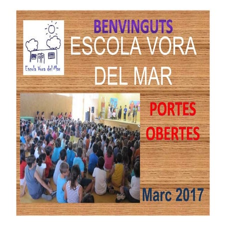 Presentació qui som què fem 2017