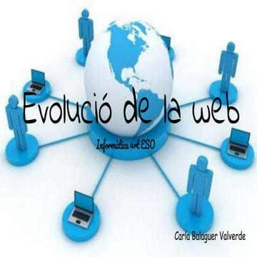 Evolució de la web