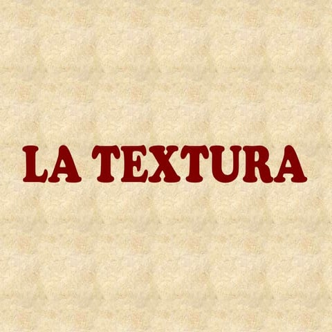 Presentació textura