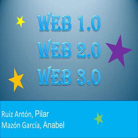 Webs 1.0, 2.0 i 3.0