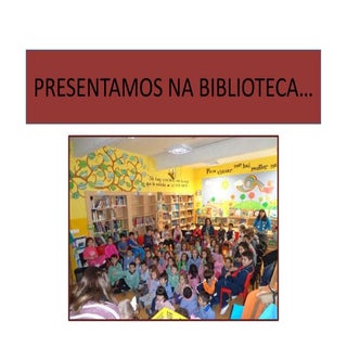 Presentamos proxectos na biblioteca