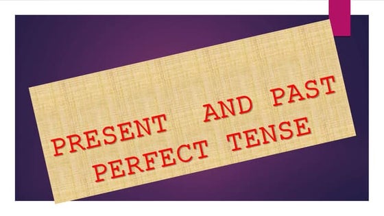 TENSES in English Grammar | PPT