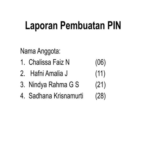 Presentasi Membuat Pin Menggunakan Adobe Photoshop