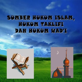Sumber Hukum Islam