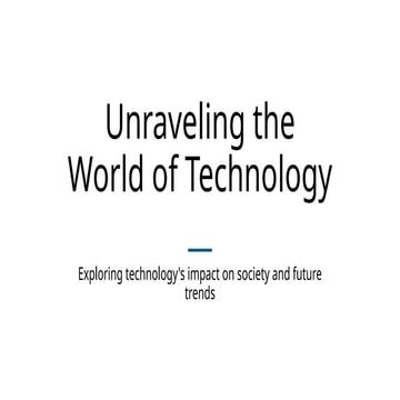 tentang teknologi bagaimana tentang teknologi berkembang