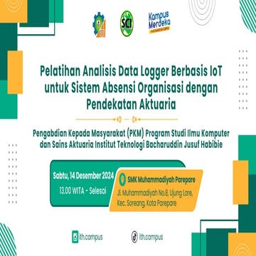 Analisls data loger berbasis IoT untuk sistem absensi