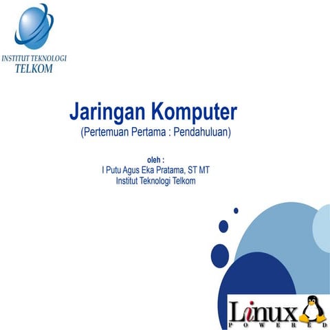 Micro Teaching Mata Kuliah Jaringan Komputer IT Telkom 2013