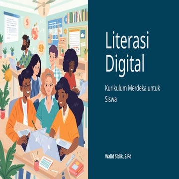 Comprehensive Digital Literacy Curriculum for Students in the Merdeka ...