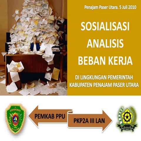 Analisis Beban Kerja Kab. PPU (Sosialiasasi Awal)