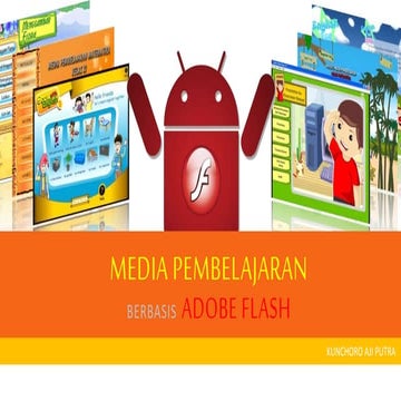 Contoh Presentasi Pembelajaran adobe flash | PPTX