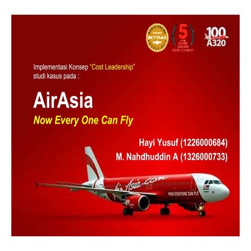 Cost Leadership Air Asia | PDF