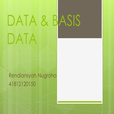 Data & Basis Data