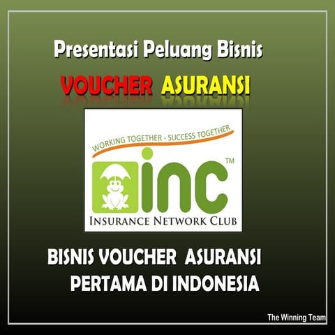 Presentasi bisnis inc