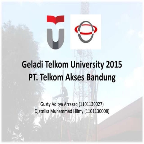 Geladi Telkom University di Telkom Akses Bandung