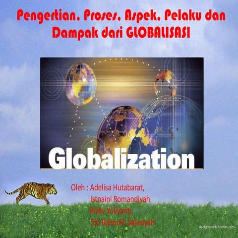 Presentasi globalisasi