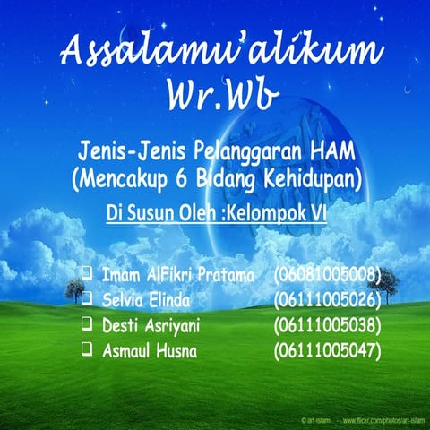 Presentasi ham | PPT