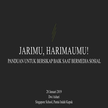 Jarimu, Harimaumu!