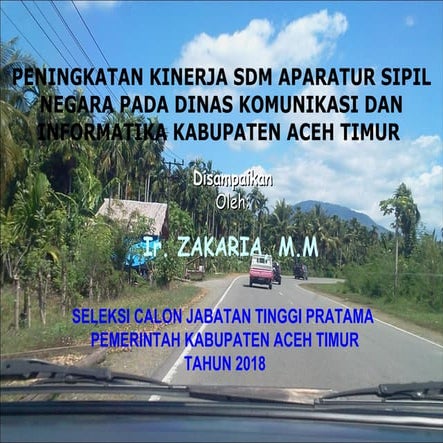 Presentasi kandidat jpt  dinas komunikasi dan informatika