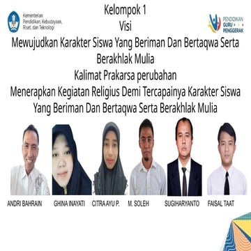Kerangka Tahapan BAGJA dalam Inkuiri Apresiatif | PPTX