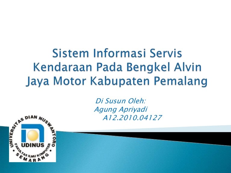 Contoh Ppt Sidang Pkl Tugas Agus