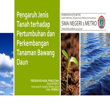 contoh presentasi ppt laporan pengamatan biologi sma
