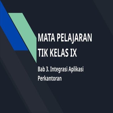 Presentasi MATERI Integrasi Aplikasi Perkantoran.pptx