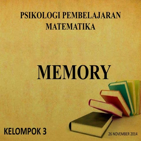 Presentasi memory kelompok 3 | PPTX