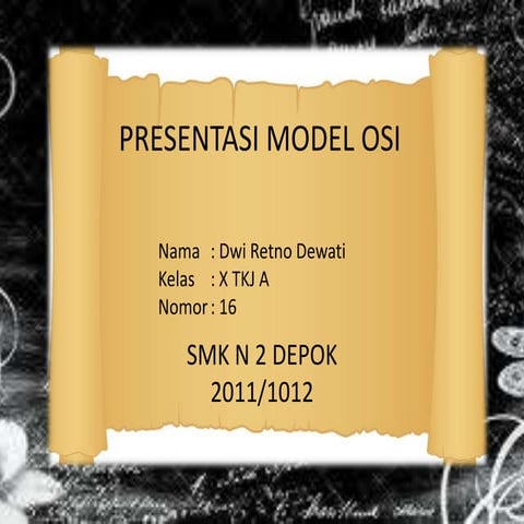 Presentasi model osi ( retno )