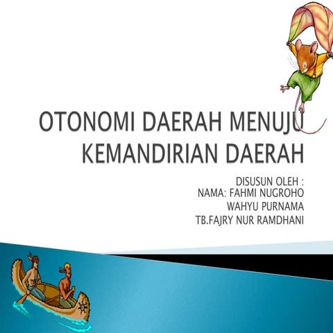 OTONOMI DAERAH
