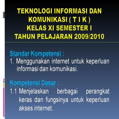 Perangkat Keras Akses Internet
