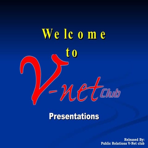 Presentasi Peluang Bisnis Vnet