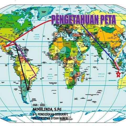 Presentasi pengetahuan peta by Akmalinda Ismail