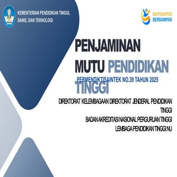 Presentasi Permendiktisaintek No39 Th 2025_SPME_DESW_03122025 LPTNU.pptx