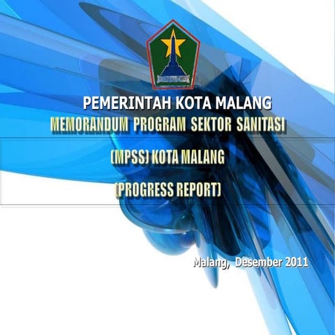 Memorandum Program Sektor Sanitasi Kota Malang | PPTX