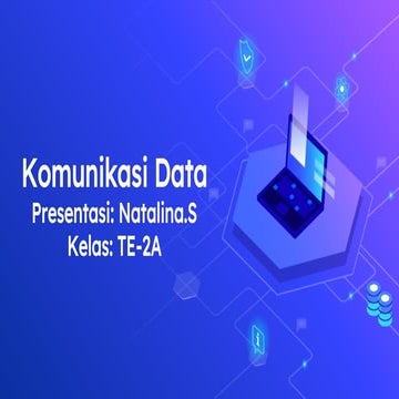 Presentasi port komunikasi dan tes port serial | PPTX