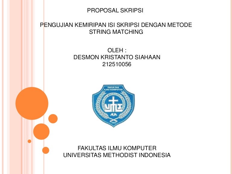 Presentasi Proposal