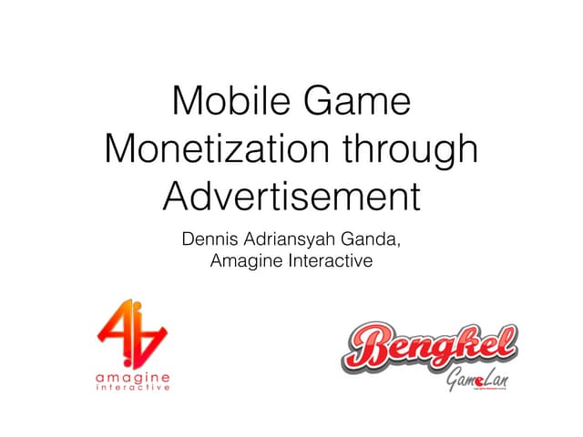 Presentasi prototype day   mobile game advertisement