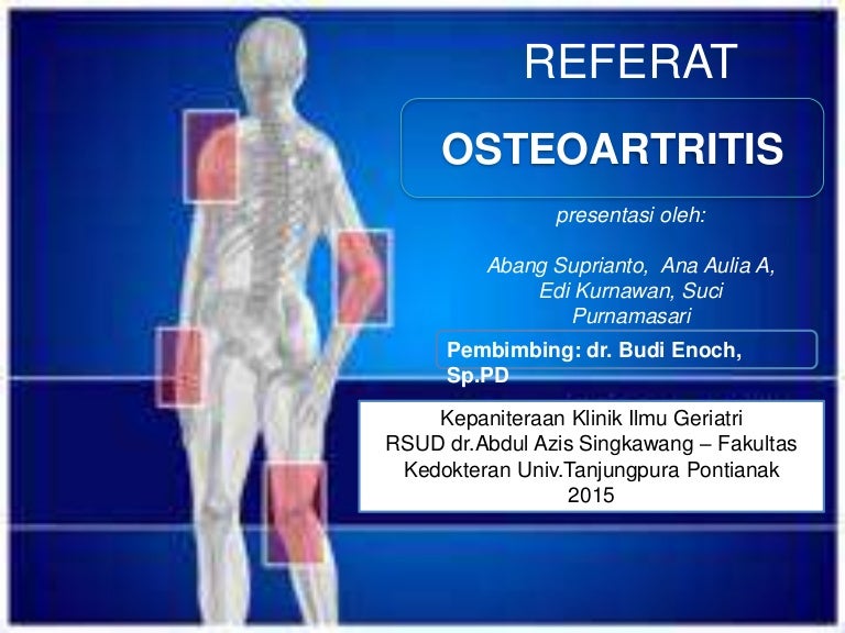 osteoartrita referat