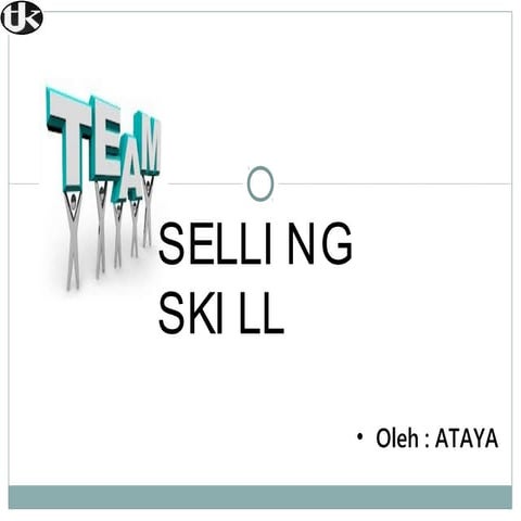 Presentasi selling skill