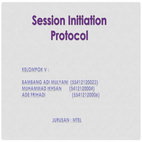 Presentasi sip kelompok 5