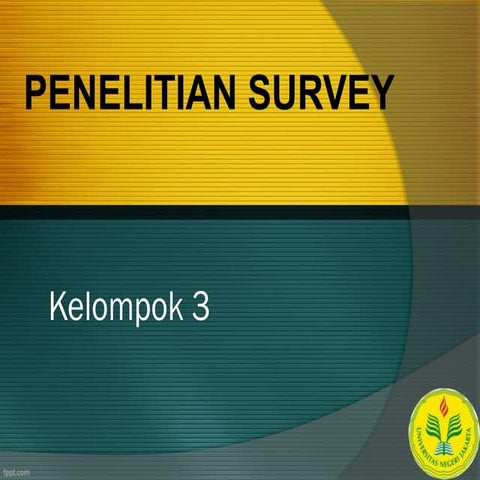 Penelitian Survey