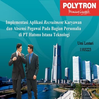 Presentasi Tugas Akhir