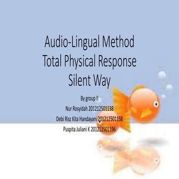 Learning Method (Teaching English As a Foreign Language)