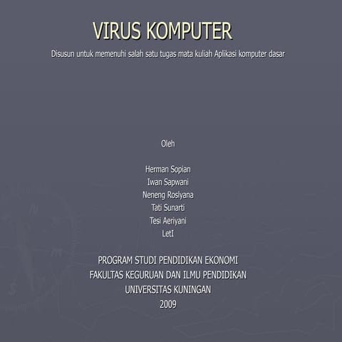 Virus komputer