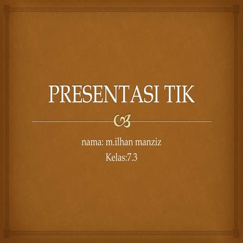 PRESENTASI ANAK AS'SUADA