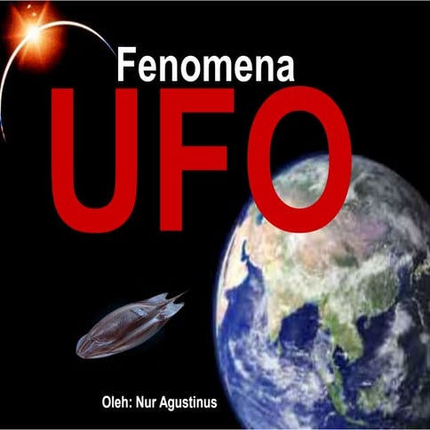 Presentasi Fenomena UFO di Universitas Ciputra
