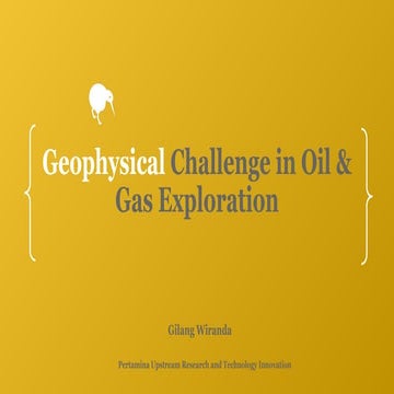 Geophysical Challenge in Oil and Gas Project